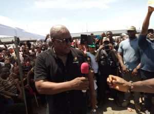 Mahama Visits Accra Bus Stations Today Ahead Of Easter