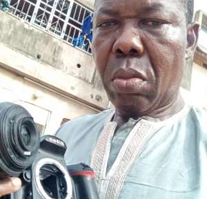Nigerian journalist Benedict Uwalaka was recently attacked by a police officer over his protest coverage. Photo: Benedict Uwalaka