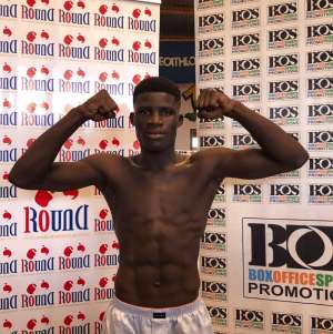 Alfred Lamptey Eyes National Featherweight Title Belt