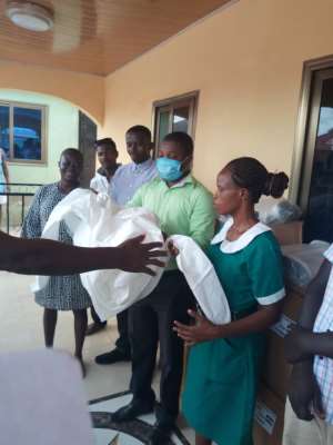 Denkyira Hemaa Supports Coronavirus Fight With Donation Of PPEs