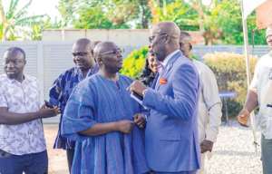 Dr Bawumia pays tribute to Mount Zion Basic School founder