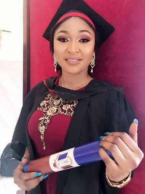 Ex Beauty Queen Olamma Graduates With Flying Colours