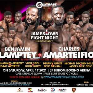 Winbase Boxing Promotions presents James Town Fight Night Road To Glory