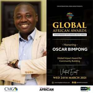A Ghanaian in the Diaspora Changing the African Narrative is Honored