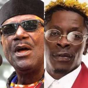 Gyedu Blay Ambolley and Shatta Wale