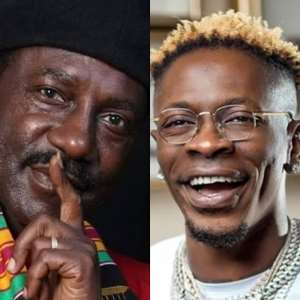 Gyedu Blay Ambolley and Shatta Wale
