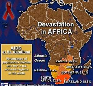 The devastation of Aids in Africa