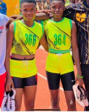 Ghanaian athletes in Cte D'voire for U-20 invitational Athletics Championships