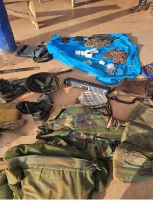 Bawku crisis: Military officers retrieve weapons from suspect in Binduri