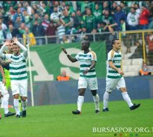 Agyemang Badu Makes Injury Return In Bursaspor Massive 4-1 Win Over Karabukspor