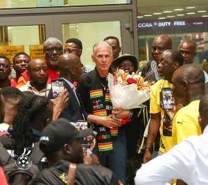 Carlos Queiroz lands in Accra ahead of official Black Stars unveiling