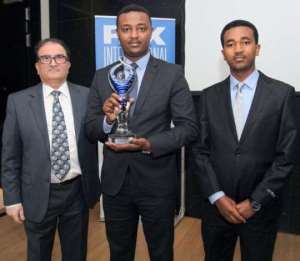 Ethiopian Catering wins Outstanding Food Service award