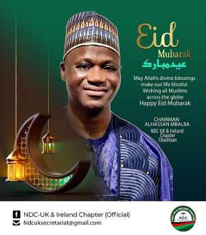 NDC-UK  Ireland Chapter wishes Muslims across the globe Eid Mubarak