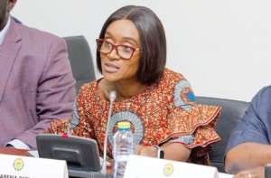 Chairperson of PAC, Abena Osei-Asare