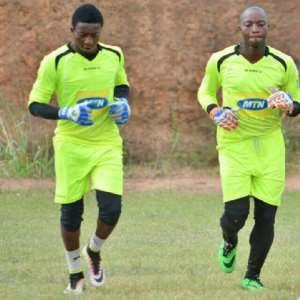 Goalkeeper Felix Annan returns to training to boost Kotoko for Aduana cracker