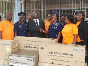Ministries Police Receives Support From GRA