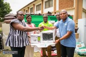 Ablakwa Gives Medical Equipment To Bator Catholic Hospital