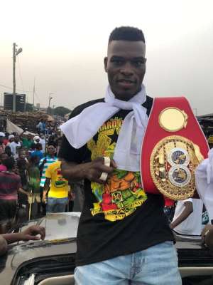 Richie Commey Elated To Be Nominate Boxer of the Year 2018 By SWAG