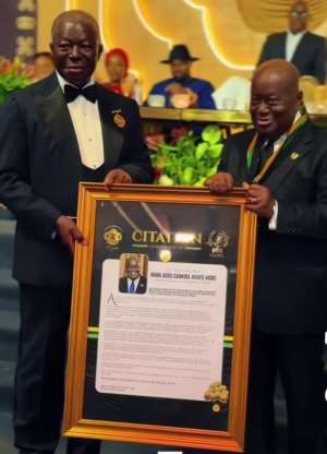 Manhyia Palace Shines as Otumfuo Honors Ghanas Leaders Akufo-Addo Celebrated for Peace and Chieftaincy Resolution