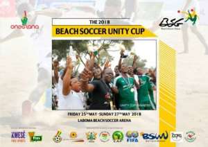 Kasapreko, Two Others To Sponsor Beach Soccer Unity Cup