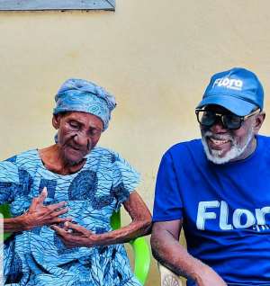 Meet Fred Amugis 100-year-old mother