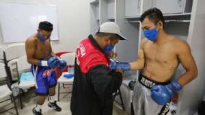 Referees, Judges, Fans Wearing Face Masks Headline Boxing Card In Nicaragua