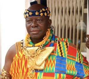 Asantehene Otumfuo Osei Tutu II clock 24years on Golden Stool