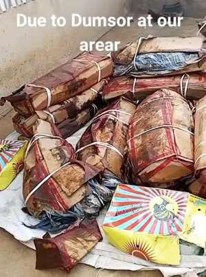 Woman counts heavy losses as power outages destroy stored fish