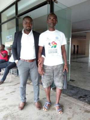 Ghana Blind Federation Soccer star Alex Moro appeals for aid to play 2018 AFCON qualifier