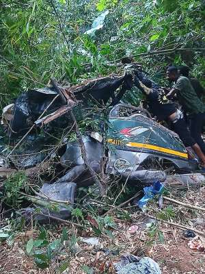 Seven killed in fatal crash on Nkawkaw-Atibie road