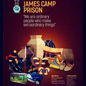 Inmates At James Camp Prison Exhibit Products