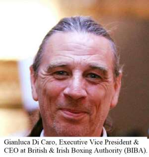 CEO of BIBA Gianluca Di Caro visits Ghana