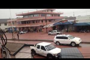 Parts of Techiman flooded after 5-hour downpour; one dead, two rescued