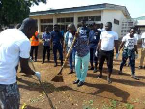 Aliu Mahama Foundation Cleans Yendi