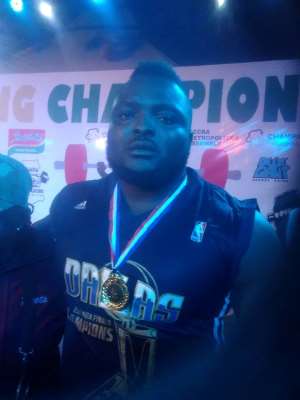 Eben Nii Armah Crowned Champion Of 2019 Powerlifting Championship