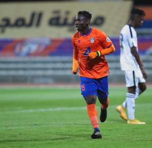 VIDEO: Ghanas Samuel Owusu scores with a smart finish to seal 2-0 win for Al Feiha