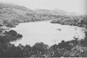 Volta River Gorge south of Ajena