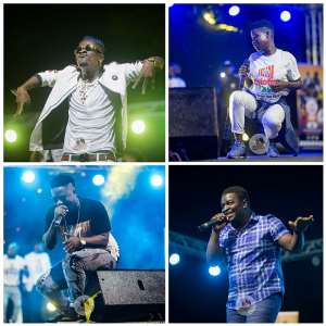 Thousands of people attend Zylofon Cash Activation Concert in Aflao Pictures +Videos
