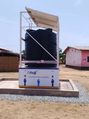 Project Maji Commissions 42nd Mechanized Borehole in Ghana.