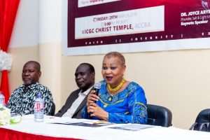 Joyce Aryee Ask Central University Graduate School Students To Be Change Leaders