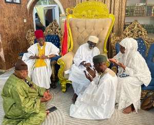 National Chief Imam, Nandom Naa deepen bilateral relationships for national development