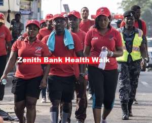 Zenith Bank Holds Health Walk To Create Awareness On Healthy Living