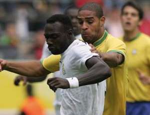 Ghana Black stars   Suffer Narrow Defeat to Brazil by DILASO.