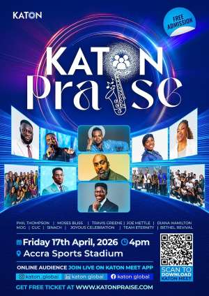 Accra Sports Stadium to host first-ever Katon praise on April 17