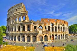 The Colosseum, one of the most visited tourist attractions in Rome