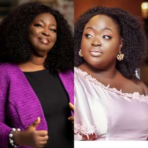 Actress Roselyn Ngissah mourns the loss of mother Elizabeth Ngissah