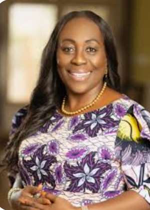 THE FIRST FEMALE  TO LEAD GHANA GAS