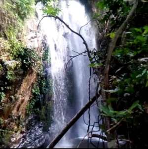 Shiare waterfalls; the hidden treasure of Nkwanta