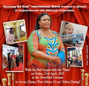 First Lady To Grace Movie Premiere Of Robin Jays Becoming The Keys On April 12th