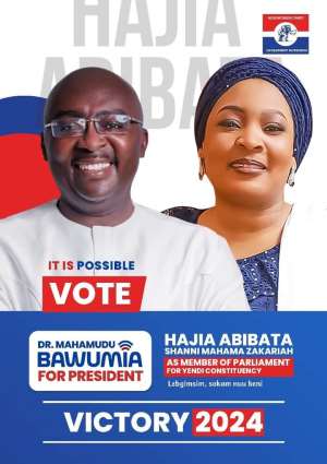 Confusion in Yendi NPP as Farouk and Abibata's campaign posters pop up as 2024 parliamentary candidates